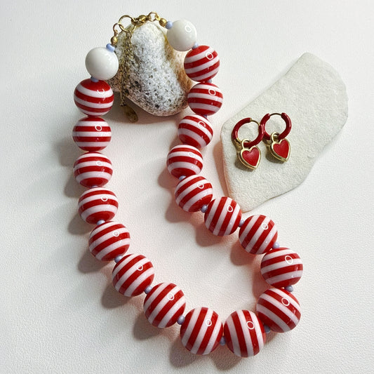 POLKA statement necklace