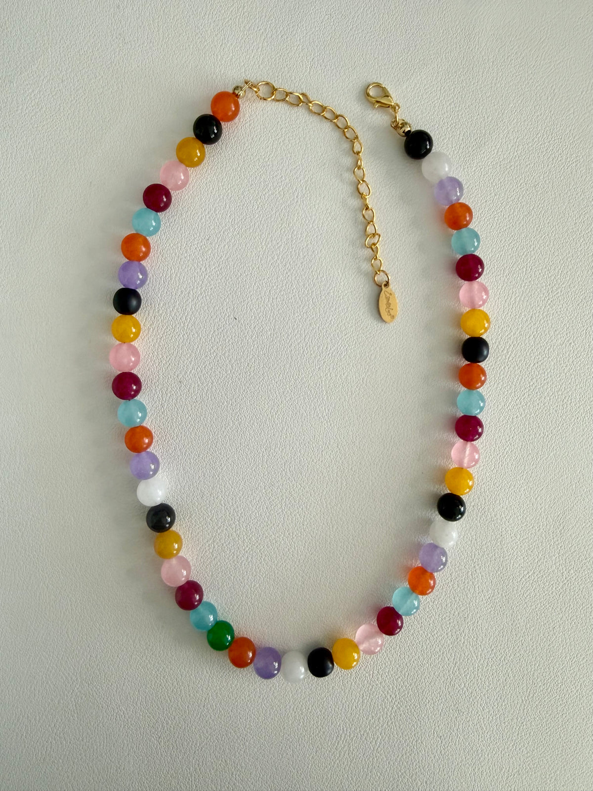 CANDY glass bead necklace