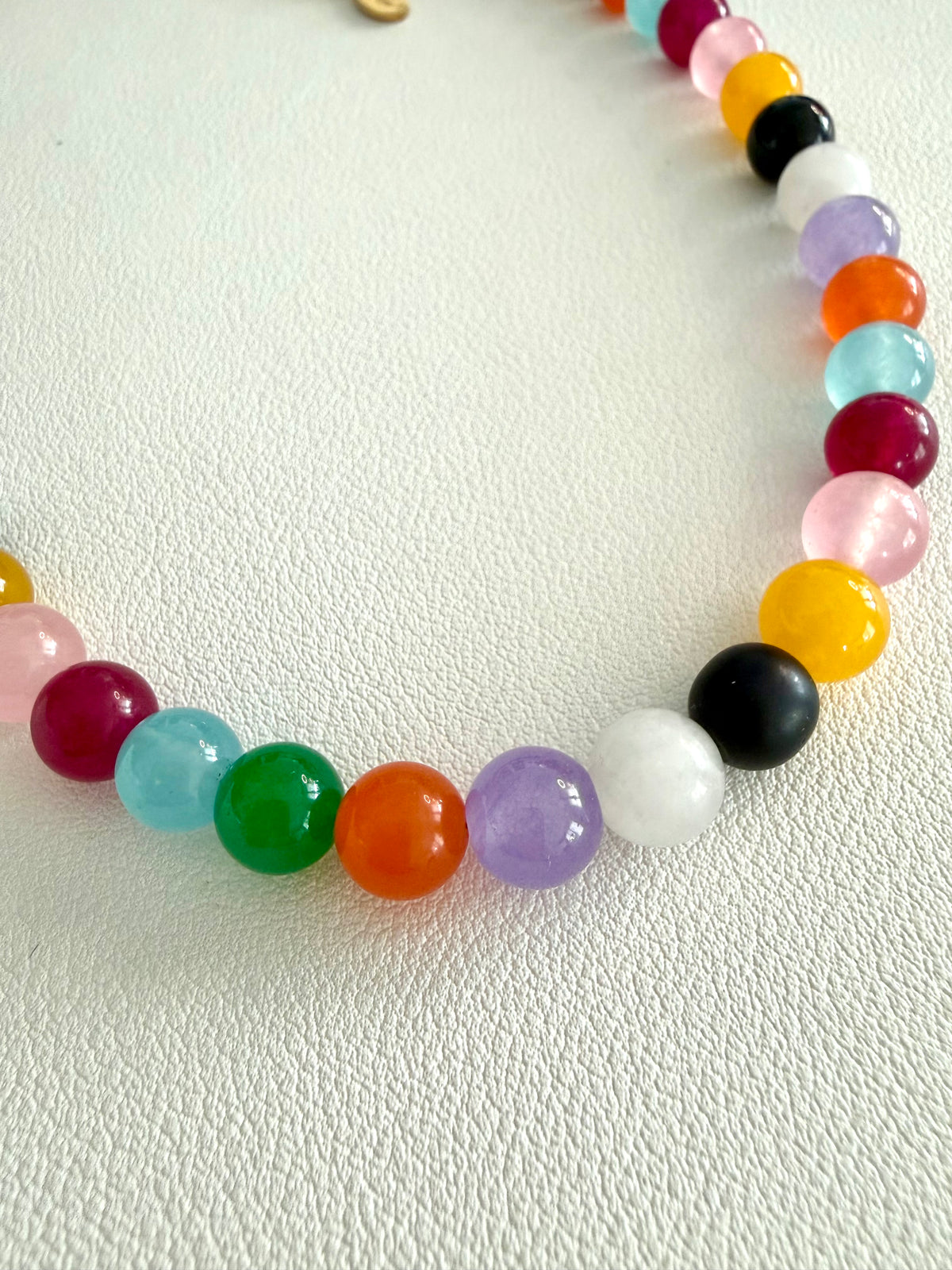 CANDY glass bead necklace